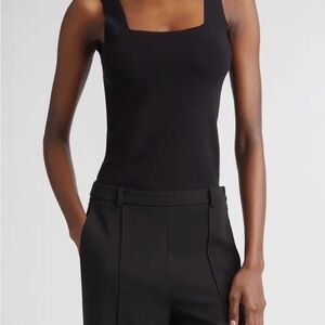 🖤 Black Square Neck Tank Top - Vince - Small 🖤